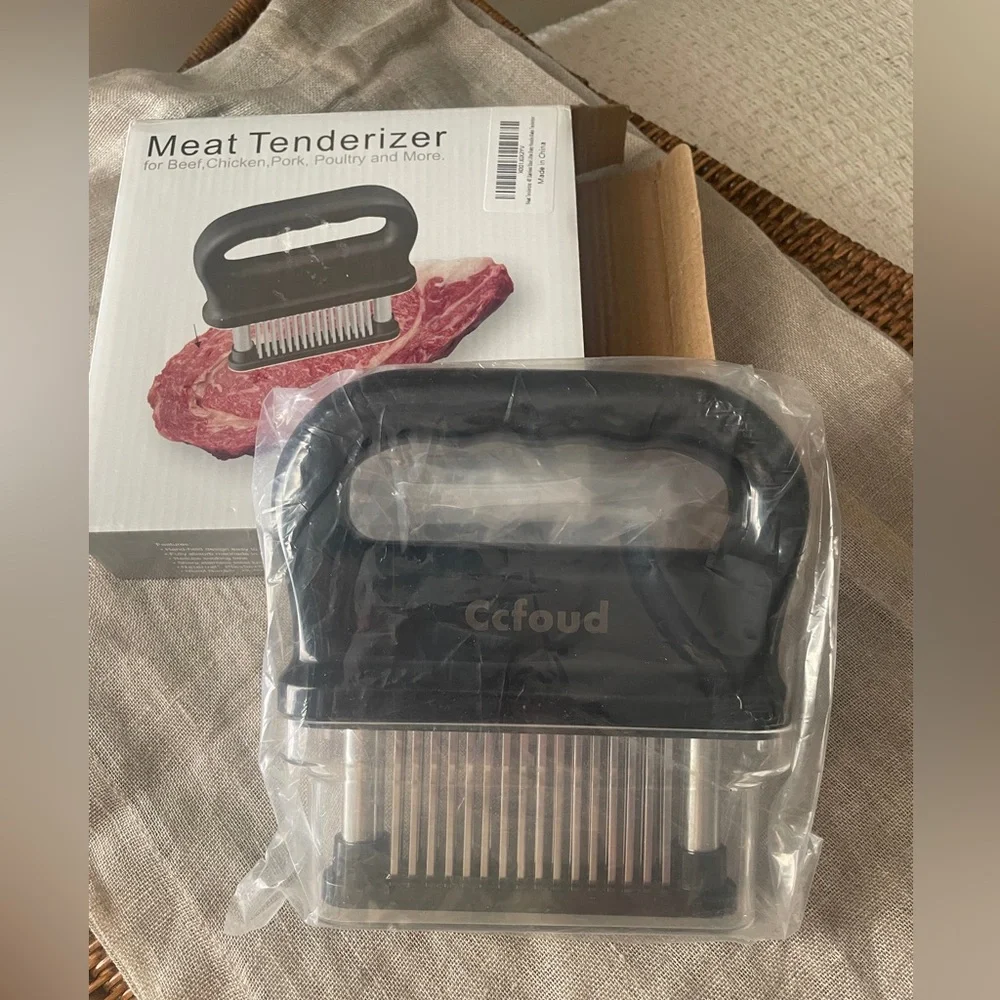 Premium Silver Meat Tenderizer NIB